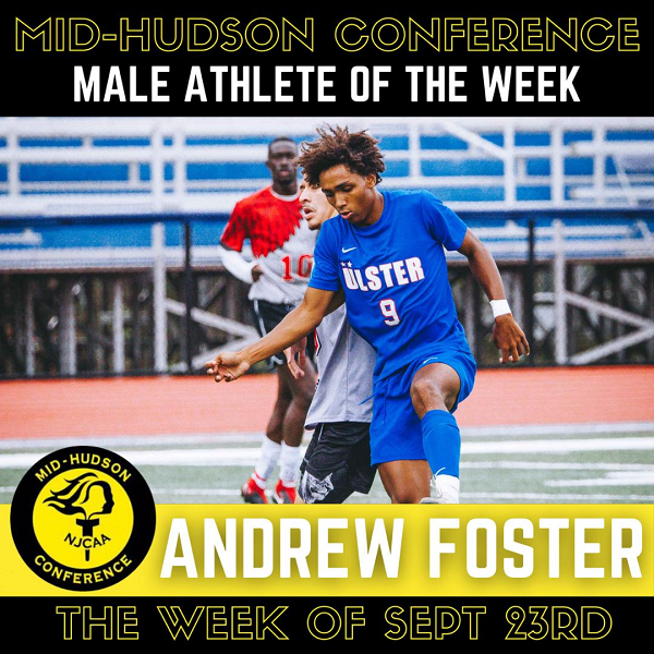 Andrew Foster, SUNY Ulster Soccer