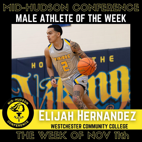 Elijah Hernandez, SUNY Westchester Basketball