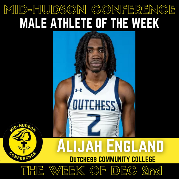 Alijah England, SUNY Dutchess Basketball