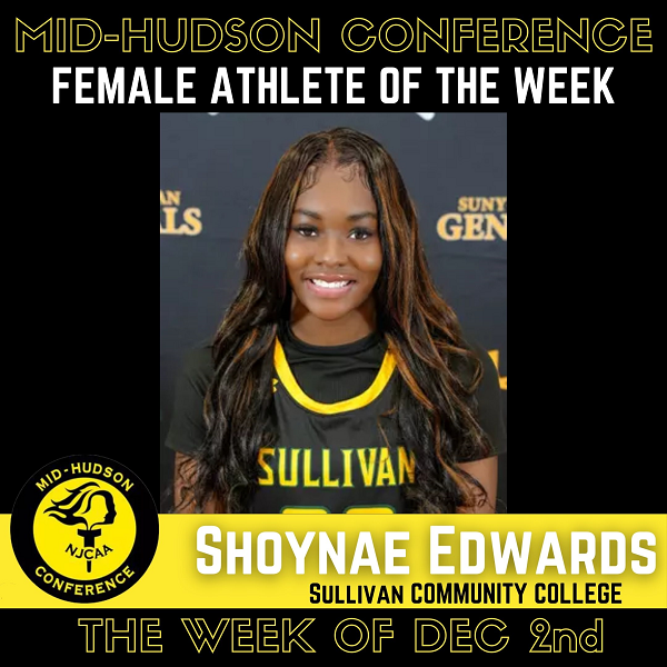 Shoynae Edwards, SUNY Sullivan Basketaball