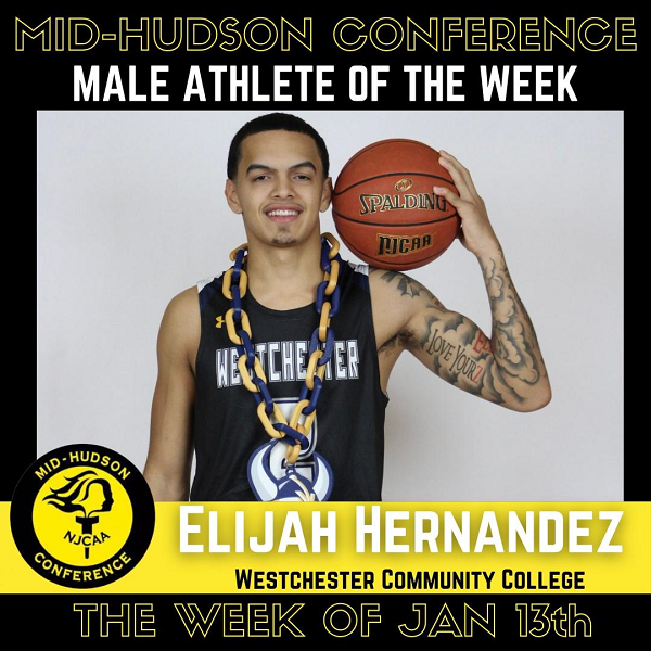 Elijah Hernandez, SUNY Westchester Basketball