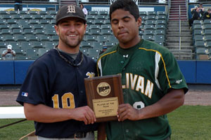 Farina, Delgado share Region XV Player of the Year Honors